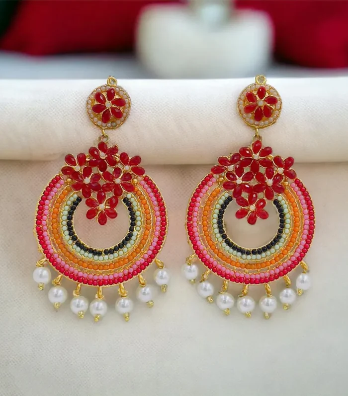 Traditional Ruby Earrings